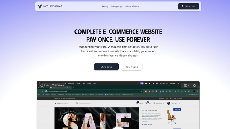 Zero Commerce - Product Image